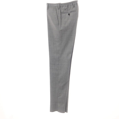【新品】ラルディーニ LARDINI ストレッチ ポリエステルウール 3つボタンスーツ セットアップ グレー【サイズ46 7REG】【 状態ランクN 】【 メンズ 】