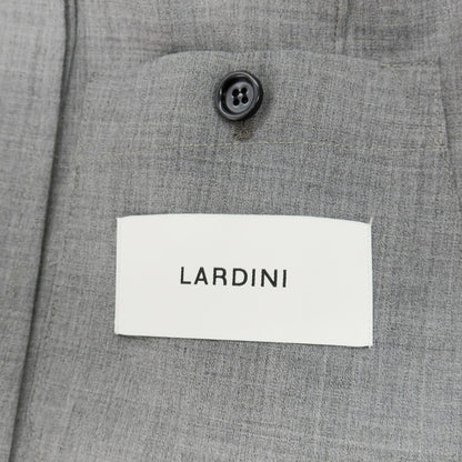 【新品】ラルディーニ LARDINI ストレッチ ポリエステルウール 3つボタンスーツ セットアップ グレー【サイズ46 7REG】【 状態ランクN 】【 メンズ 】
