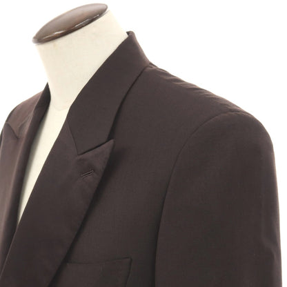 【中古】【未使用】ブリオーニ Brioni ウールモヘヤ タキシード フォーマルスーツ ダークブラウン【サイズ54 R】【 状態ランクS 】【 メンズ 】