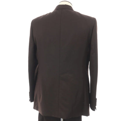 【中古】【未使用】ブリオーニ Brioni ウールモヘヤ タキシード フォーマルスーツ ダークブラウン【サイズ54 R】【 状態ランクS 】【 メンズ 】