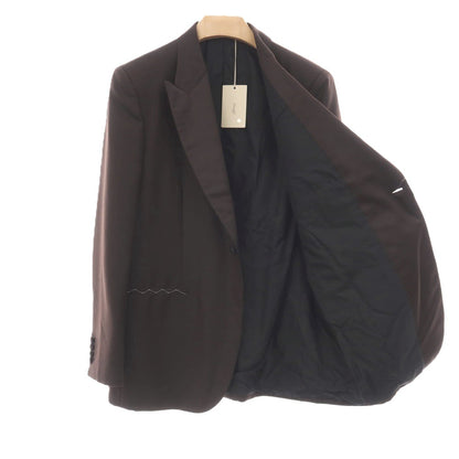 【中古】【未使用】ブリオーニ Brioni ウールモヘヤ タキシード フォーマルスーツ ダークブラウン【サイズ54 R】【 状態ランクS 】【 メンズ 】
