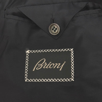 【中古】【未使用】ブリオーニ Brioni ウールモヘヤ タキシード フォーマルスーツ ダークブラウン【サイズ54 R】【 状態ランクS 】【 メンズ 】