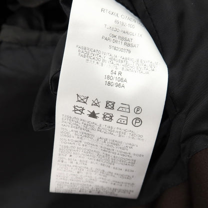 【中古】【未使用】ブリオーニ Brioni ウールモヘヤ タキシード フォーマルスーツ ダークブラウン【サイズ54 R】【 状態ランクS 】【 メンズ 】