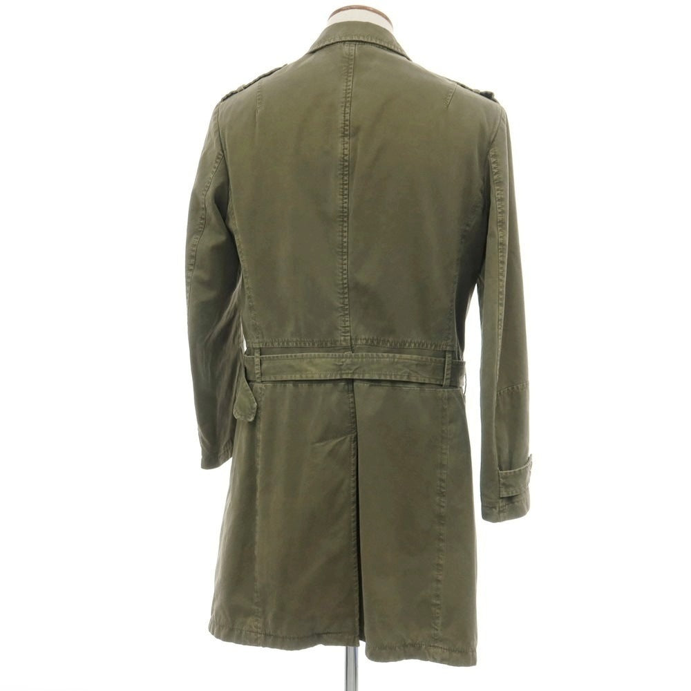 【中古】ニールバレット NEIL BARRETT コットン ミリタリーコート オリーブ【サイズM】【 状態ランクD 】【 メンズ 】