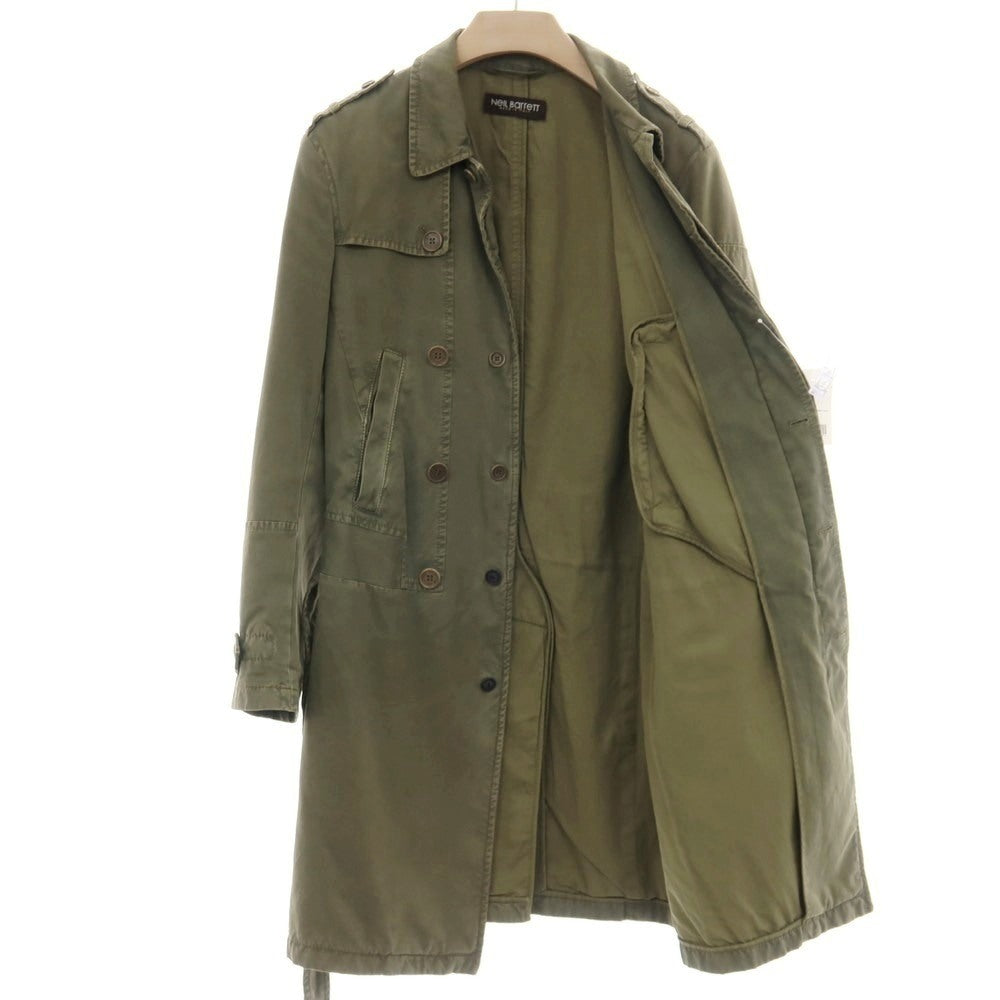 【中古】ニールバレット NEIL BARRETT コットン ミリタリーコート オリーブ【サイズM】【 状態ランクD 】【 メンズ 】