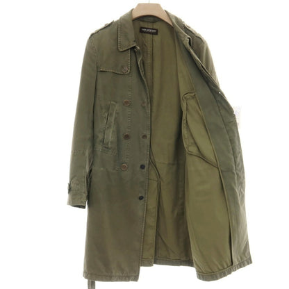 【中古】ニールバレット NEIL BARRETT コットン ミリタリーコート オリーブ【サイズM】【 状態ランクD 】【 メンズ 】