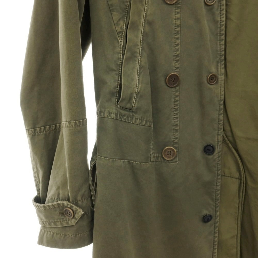 【中古】ニールバレット NEIL BARRETT コットン ミリタリーコート オリーブ【サイズM】【 状態ランクD 】【 メンズ 】
