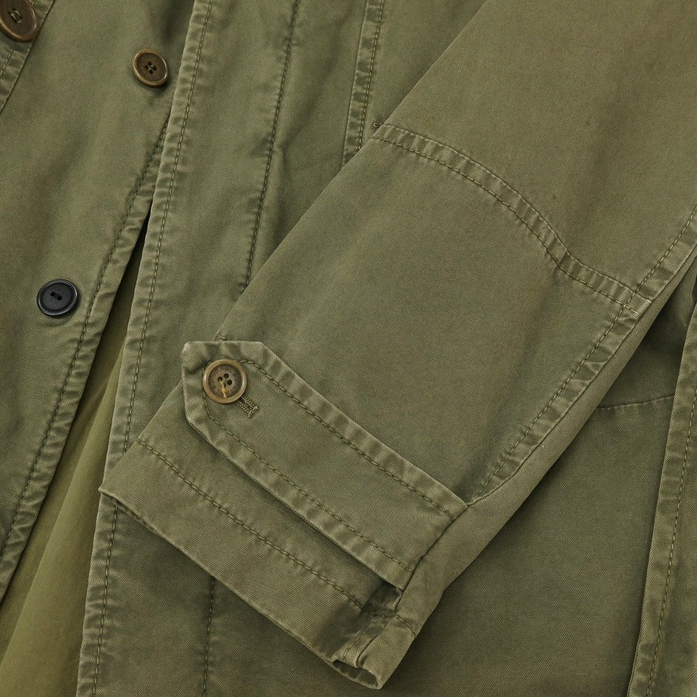 【中古】ニールバレット NEIL BARRETT コットン ミリタリーコート オリーブ【サイズM】【 状態ランクD 】【 メンズ 】