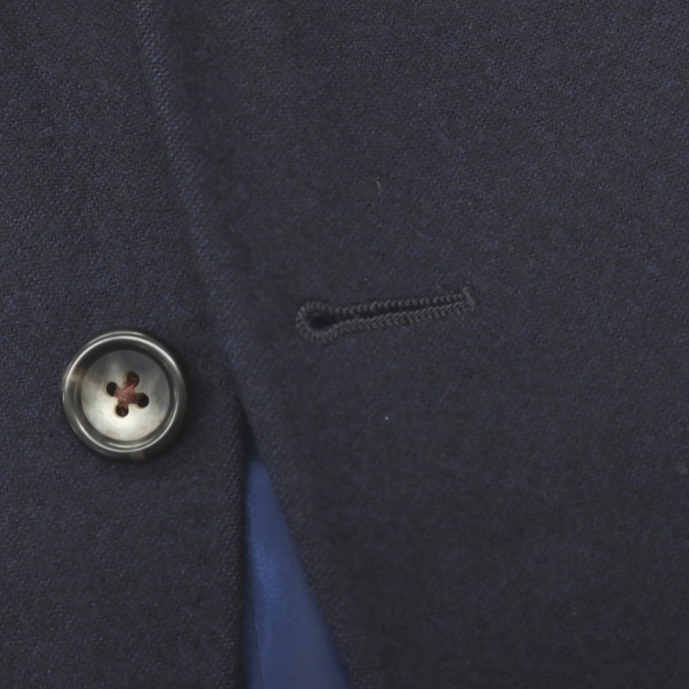 【中古】アザブテーラー azabu tailor ウール 3つボタン テーラードジャケット ネイビー【サイズ40】【 状態ランクC 】【 メンズ 】