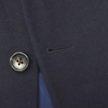 【中古】アザブテーラー azabu tailor ウール 3つボタン テーラードジャケット ネイビー【サイズ40】【 状態ランクC 】【 メンズ 】