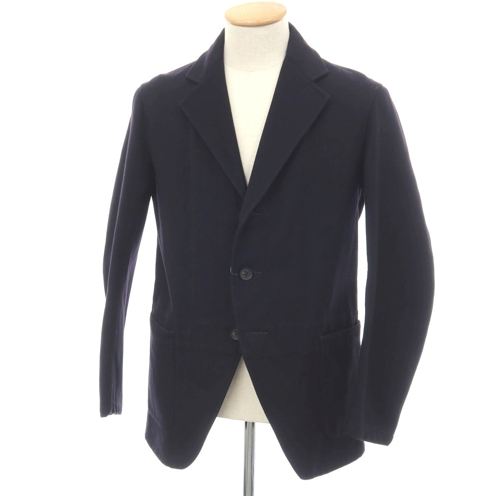 【中古】サイ Scye ウールナイロン 3B カジュアルジャケット ネイビー【サイズ36】【 状態ランクC 】【 メンズ 】