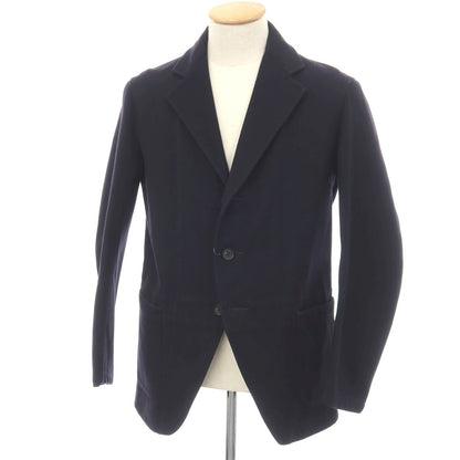 【中古】サイ Scye ウールナイロン 3B カジュアルジャケット ネイビー【サイズ36】【 状態ランクC 】【 メンズ 】