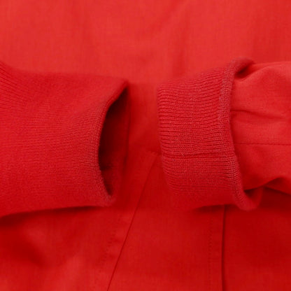 【中古】タケオキクチ TAKEO KIKUCHI Fabric by FOX UMBRELLAS コットン ジップアップ スイングトップ レッド【サイズ42】【 状態ランクC 】【 メンズ 】