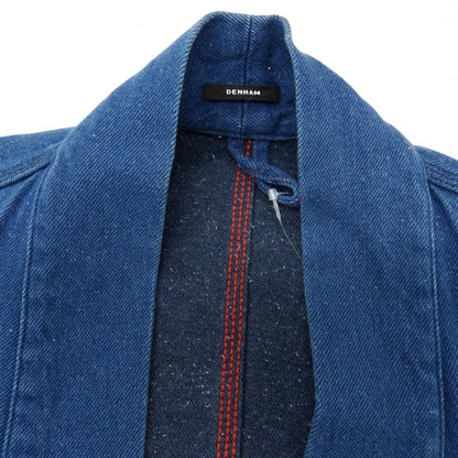 【中古】デンハム DENHAM コットン ジャケット ブルー【サイズXS】【 状態ランクB 】【 メンズ 】