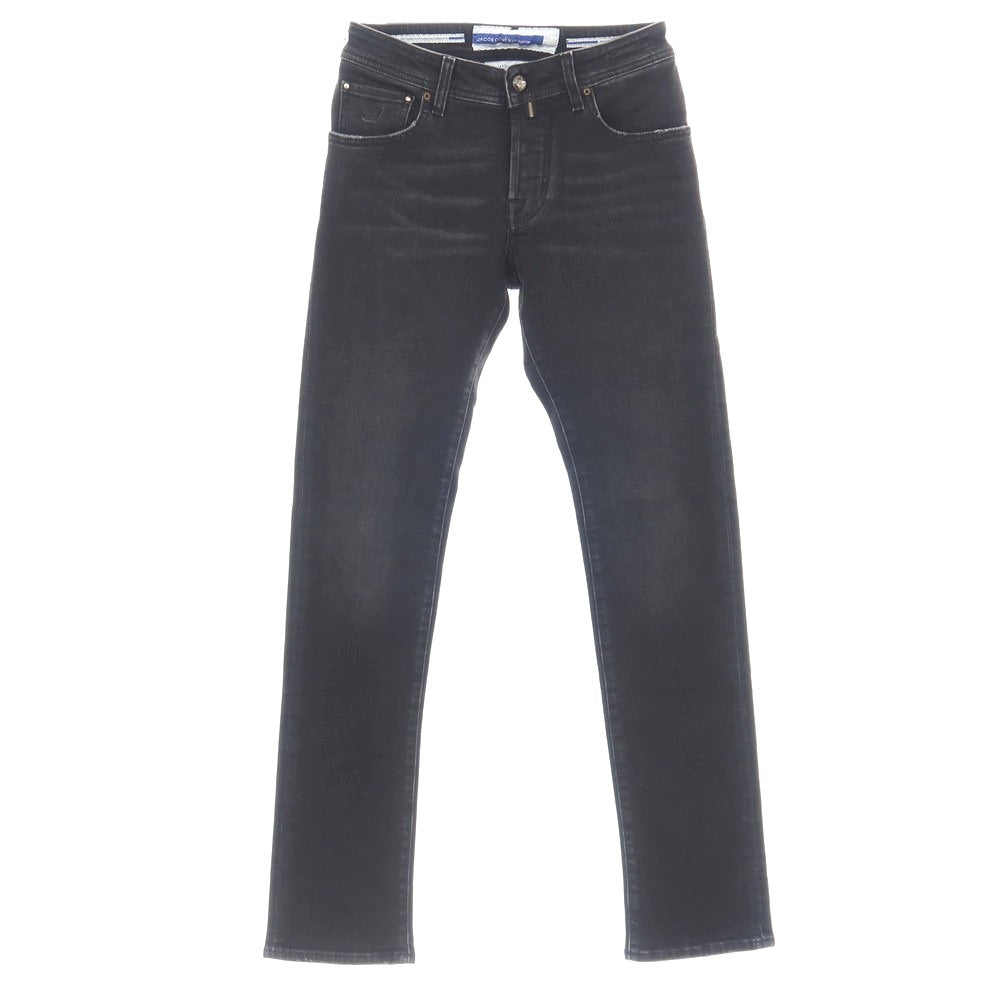 【中古】【未使用】ヤコブコーエン JACOB COHEN NICK ストレッチ コットン デニムパンツ ジーンズ ブラック【サイズ28】【 状態ランクS 】【 メンズ 】