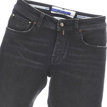 【中古】【未使用】ヤコブコーエン JACOB COHEN NICK ストレッチ コットン デニムパンツ ジーンズ ブラック【サイズ28】【 状態ランクS 】【 メンズ 】