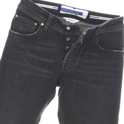 【中古】【未使用】ヤコブコーエン JACOB COHEN NICK ストレッチ コットン デニムパンツ ジーンズ ブラック【サイズ28】【 状態ランクS 】【 メンズ 】