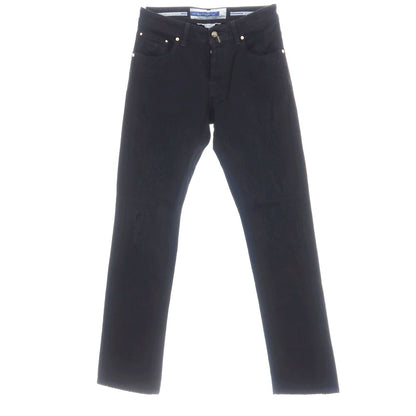 【中古】【未使用】ヤコブコーエン JACOB COHEN NICK ダメージ加工 ストレッチ コットン デニムパンツ ブラック【サイズ28】【 状態ランクS 】【 メンズ 】