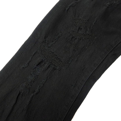 【中古】【未使用】ヤコブコーエン JACOB COHEN NICK ダメージ加工 ストレッチ コットン デニムパンツ ブラック【サイズ28】【 状態ランクS 】【 メンズ 】
