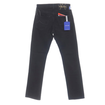 【中古】【未使用】ヤコブコーエン JACOB COHEN NICK ダメージ加工 ストレッチ コットン デニムパンツ ブラック【サイズ28】【 状態ランクS 】【 メンズ 】
