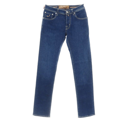 【中古】【未使用】ヤコブコーエン JACOB COHEN NICK LTD ストレッチ コットンエラストマルチエステル デニムパンツ ジーンズ ネイビー【サイズ28】【 状態ランクS 】【 メンズ 】