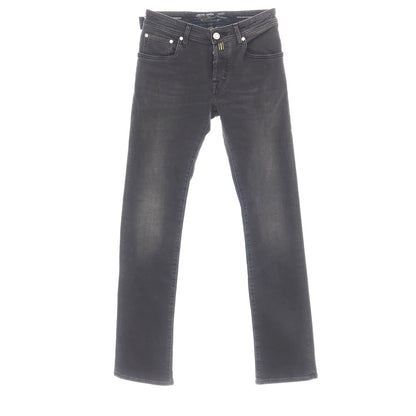 【中古】【未使用】ヤコブコーエン JACOB COHEN J622 LIMITED EDITION ストレッチ コットンポリエステル デニムパンツ グレーブラック【サイズ28】【 状態ランクS 】【 メンズ 】