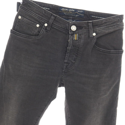 【中古】【未使用】ヤコブコーエン JACOB COHEN J622 LIMITED EDITION ストレッチ コットンポリエステル デニムパンツ グレーブラック【サイズ28】【 状態ランクS 】【 メンズ 】