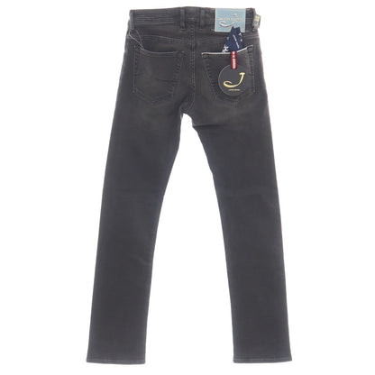 【中古】【未使用】ヤコブコーエン JACOB COHEN J622 LIMITED EDITION ストレッチ コットンポリエステル デニムパンツ グレーブラック【サイズ28】【 状態ランクS 】【 メンズ 】