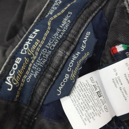 【中古】【未使用】ヤコブコーエン JACOB COHEN J622 LIMITED EDITION ストレッチ コットンポリエステル デニムパンツ グレーブラック【サイズ28】【 状態ランクS 】【 メンズ 】