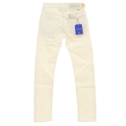 【中古】【未使用】ヤコブコーエン JACOB COHEN NICK LTD LIMITED EDITION コットンポリウレタン デニムパンツ ホワイト【サイズ28】【 状態ランクS 】【 メンズ 】