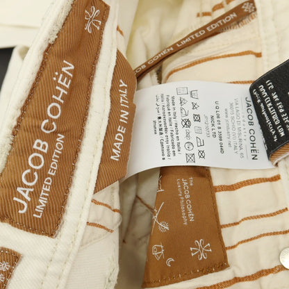 【中古】【未使用】ヤコブコーエン JACOB COHEN NICK LTD LIMITED EDITION コットンポリウレタン デニムパンツ ホワイト【サイズ28】【 状態ランクS 】【 メンズ 】