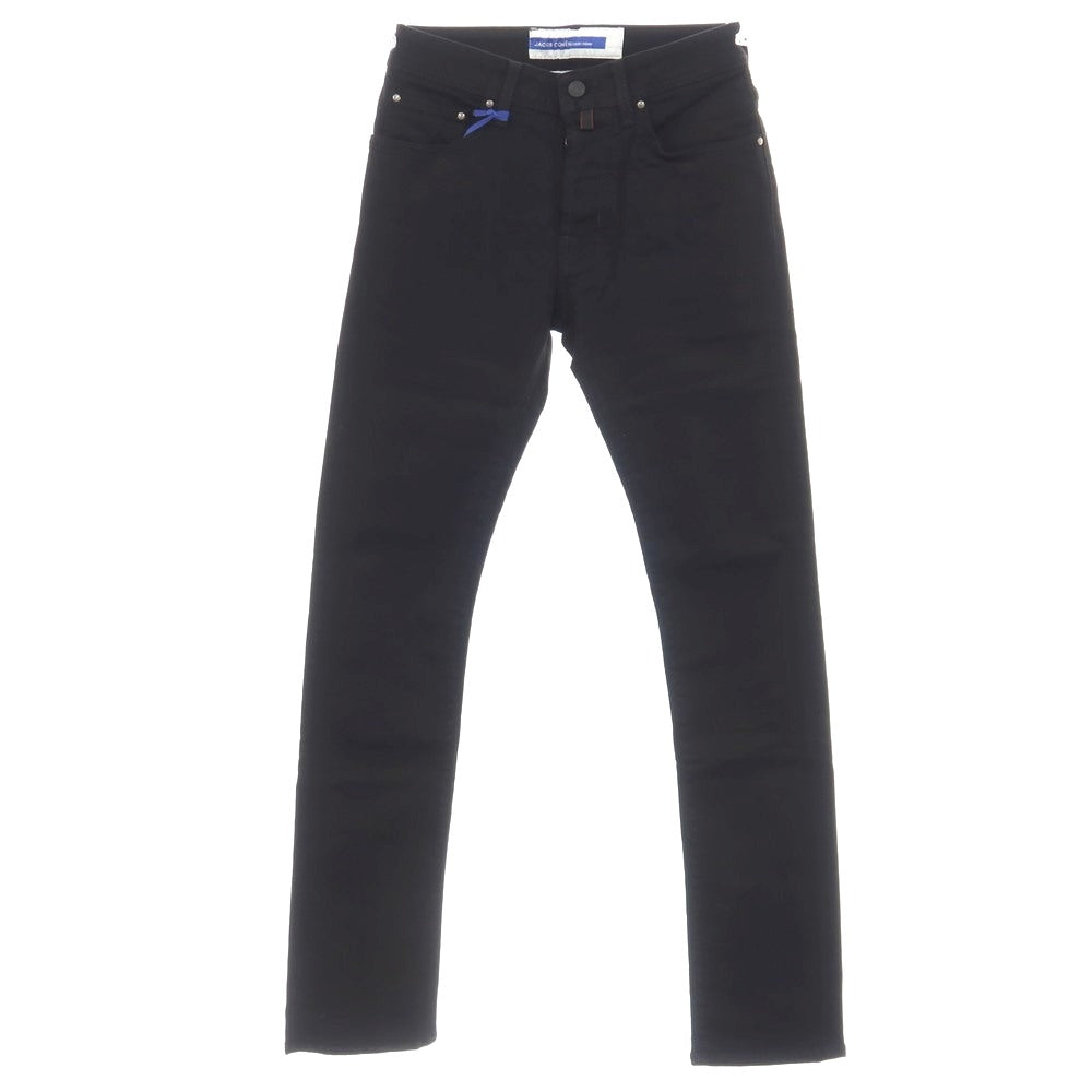 【中古】【未使用】ヤコブコーエン JACOB COHEN BARD ストレッチ コットンポリエスエル デニムパンツ ブラック【サイズ28】【 状態ランクS 】【 メンズ 】