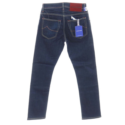 【中古】【未使用】ヤコブコーエン JACOB COHEN NICK ストレッチ コットンエラストマルチエステル デニムパンツ ジーンズ ネイビー【サイズ28】【 状態ランクS 】【 メンズ 】