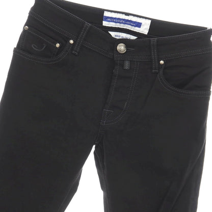 【中古】ヤコブコーエン JACOB COHEN NICK ストレッチ コットンポリエスエル デニムパンツ ブラック【サイズ28】【 状態ランクA 】【 メンズ 】