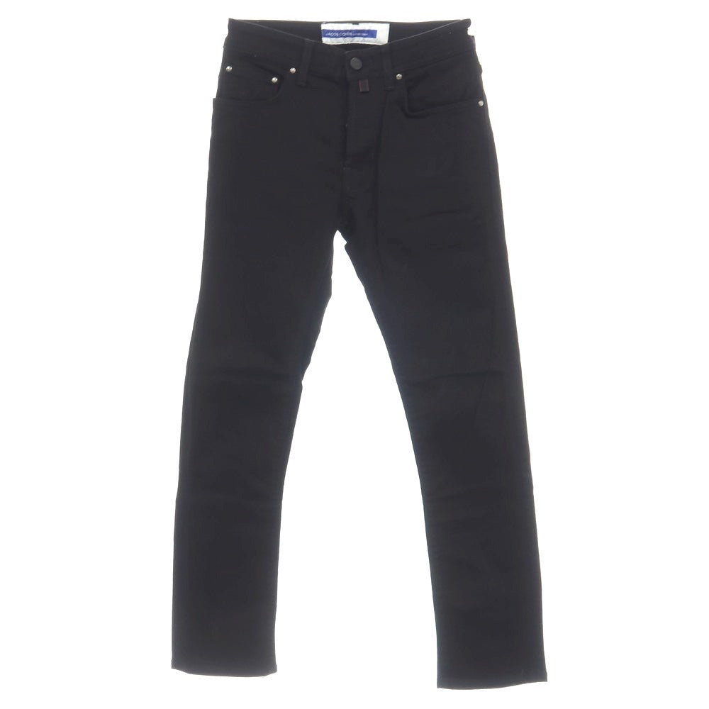 【中古】ヤコブコーエン JACOB COHEN BARD ストレッチ コットンポリエスエル デニムパンツ ブラック【サイズ28】【 状態ランクA 】【 メンズ 】
