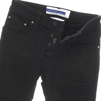 【中古】ヤコブコーエン JACOB COHEN BARD ストレッチ コットンポリエスエル デニムパンツ ブラック【サイズ28】【 状態ランクA 】【 メンズ 】