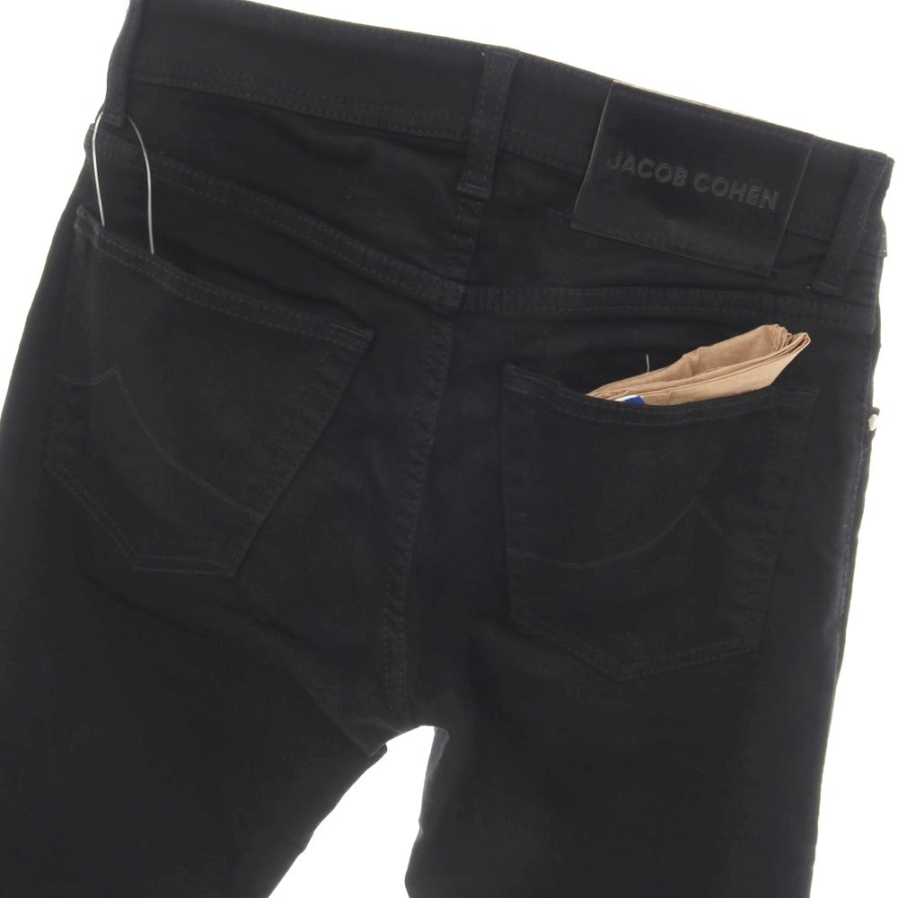 【中古】ヤコブコーエン JACOB COHEN BARD ストレッチ コットンポリエスエル デニムパンツ ブラック【サイズ28】【 状態ランクA 】【 メンズ 】