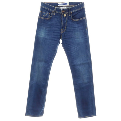 【中古】ヤコブコーエン JACOB COHEN BARD ストレッチ レーヨンコットンリヨセルポリエステル デニムパンツ ジーンズ ネイビーブルー【サイズ28】【 状態ランクA 】【 メンズ 】