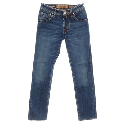 【中古】ヤコブコーエン JACOB COHEN NICK LTD LIMITED EDITION ストレッチ コットン デニムパンツ ジーンズ ネイビー【サイズ28】【 状態ランクB 】【 メンズ 】