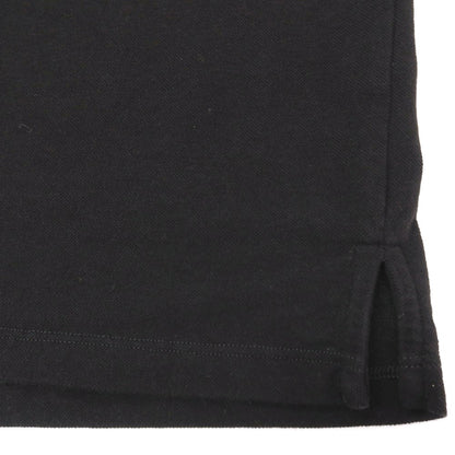 【中古】ジャンネット giannetto コットンポリウレタン 半袖ポロシャツ ブラック【サイズM】【 状態ランクB 】【 メンズ 】