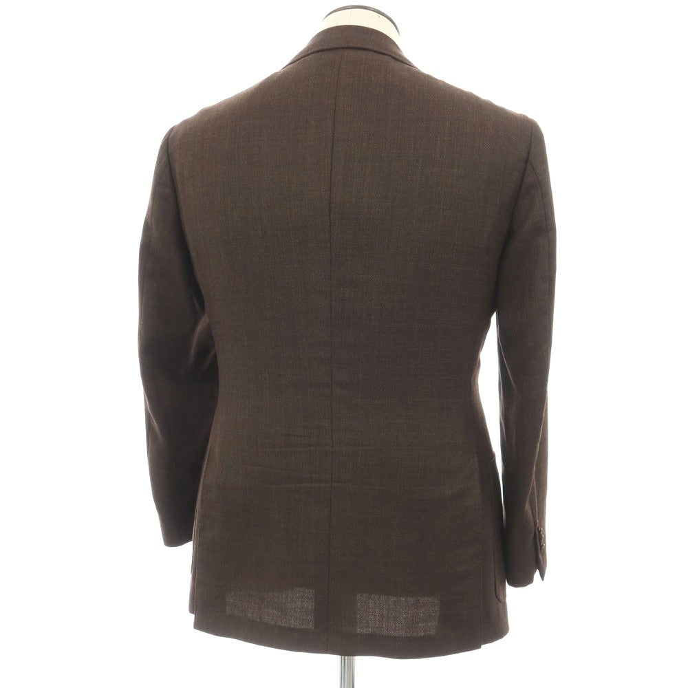 【中古】リングヂャケット RING JACKET ウール 3B テーラードジャケット ブラウン【サイズ50】【 状態ランクC 】【 メンズ 】
