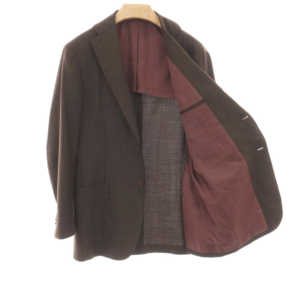 【中古】リングヂャケット RING JACKET ウール 3B テーラードジャケット ブラウン【サイズ50】【 状態ランクC 】【 メンズ 】