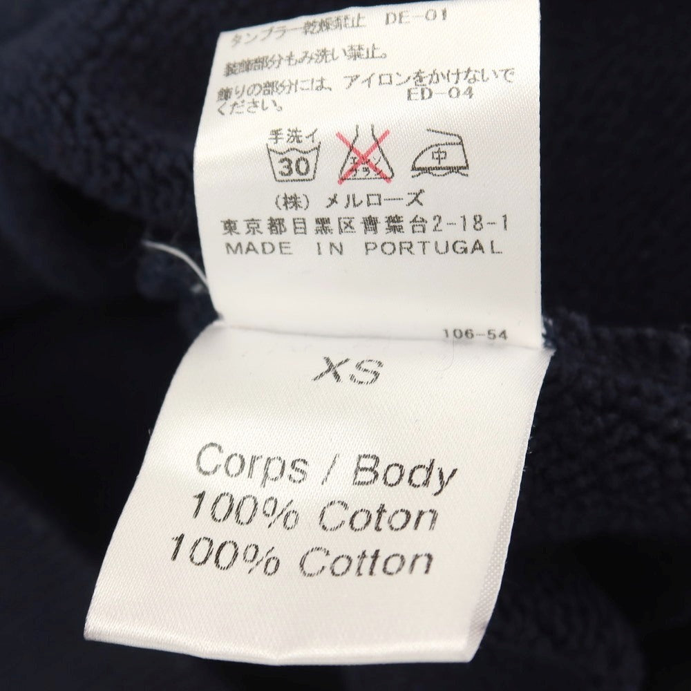 【中古】エディションズ エムアール EDITIONS M.R コットン クルーネック スウェット ネイビー【サイズXS】【 状態ランクC 】【 メンズ 】