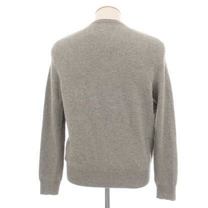 【中古】ポロ ラルフローレン Polo Ralph Lauren ウール クルーネック プルオーバーニット グレー【サイズS】【 状態ランクB 】【 メンズ 】