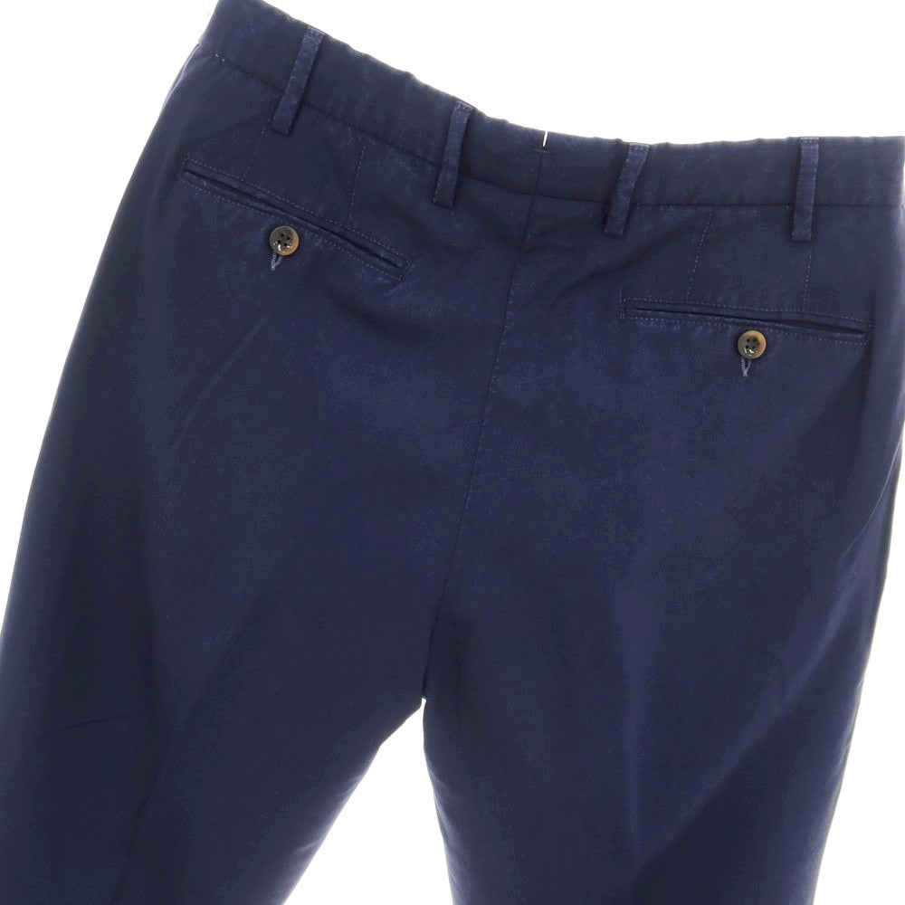【中古】ジェルマーノ GERMANO ウール ドレススラックスパンツ ネイビー【サイズ46】【 状態ランクA 】【 メンズ 】