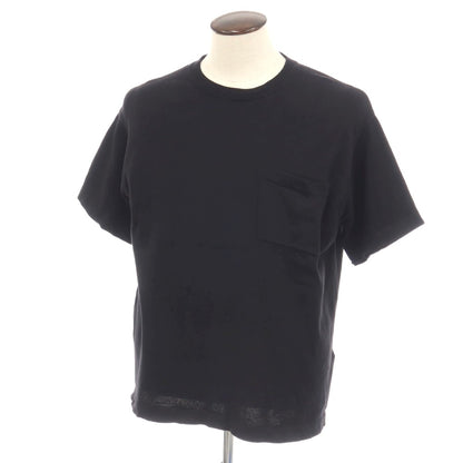 【中古】ジョンスメドレー JOHN SMEDLEY シーアイランドコットン ニット クルーネック 半袖Ｔシャツ ブラック【サイズL】【 状態ランクC 】【 メンズ 】
