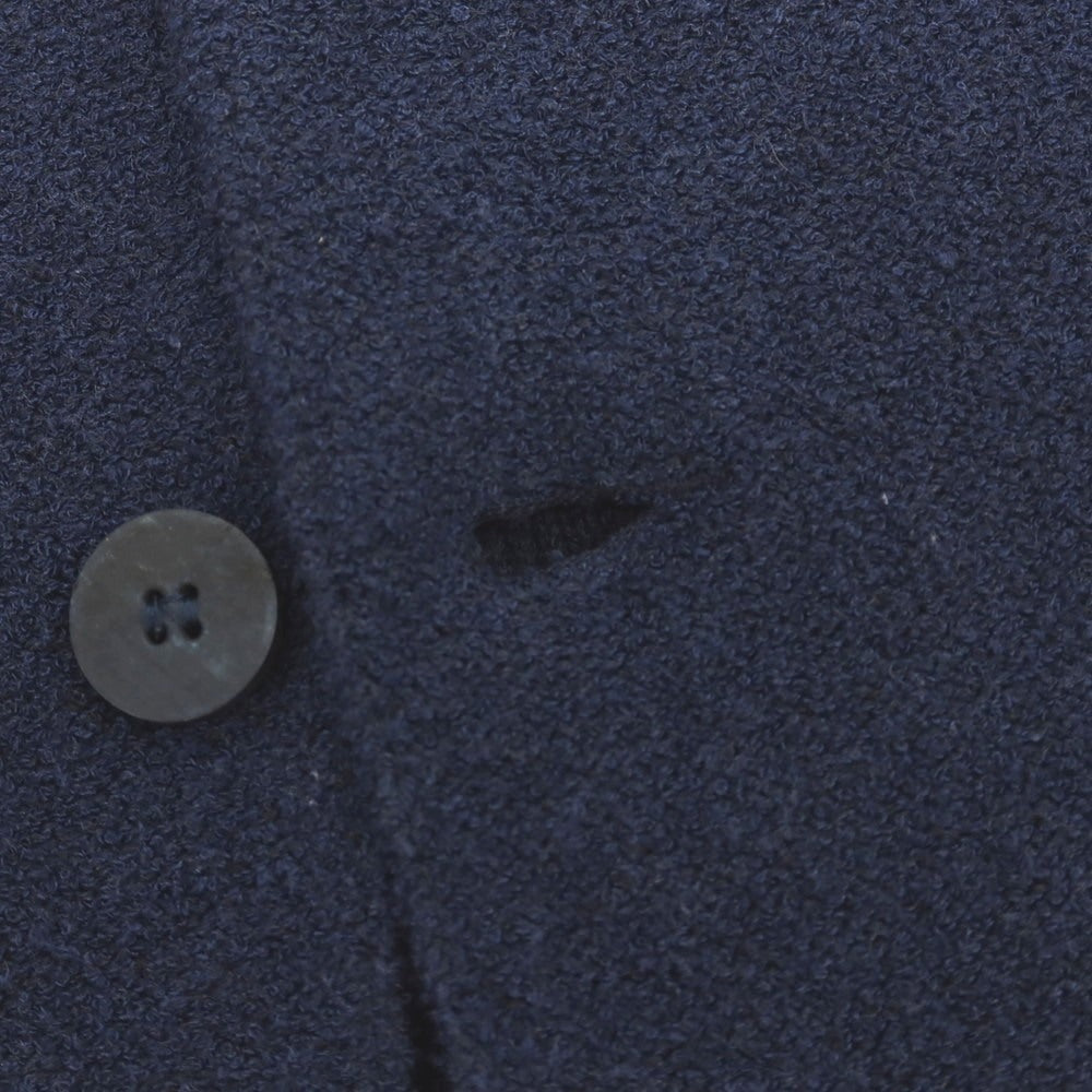 【中古】ラルディーニ LARDINI コットンナイロン 2B ニットジャケット ネイビー【サイズXS】【 状態ランクB 】【 メンズ 】