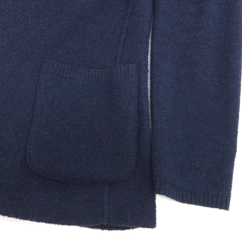【中古】ラルディーニ LARDINI コットンナイロン 2B ニットジャケット ネイビー【サイズXS】【 状態ランクB 】【 メンズ 】