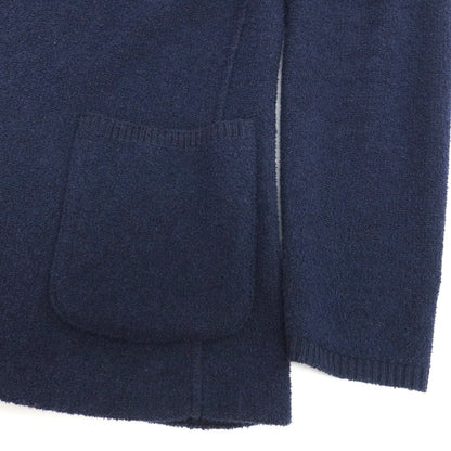 【中古】ラルディーニ LARDINI コットンナイロン 2B ニットジャケット ネイビー【サイズXS】【 状態ランクB 】【 メンズ 】
