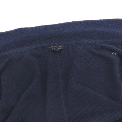 【中古】ラルディーニ LARDINI コットンナイロン 2B ニットジャケット ネイビー【サイズXS】【 状態ランクB 】【 メンズ 】